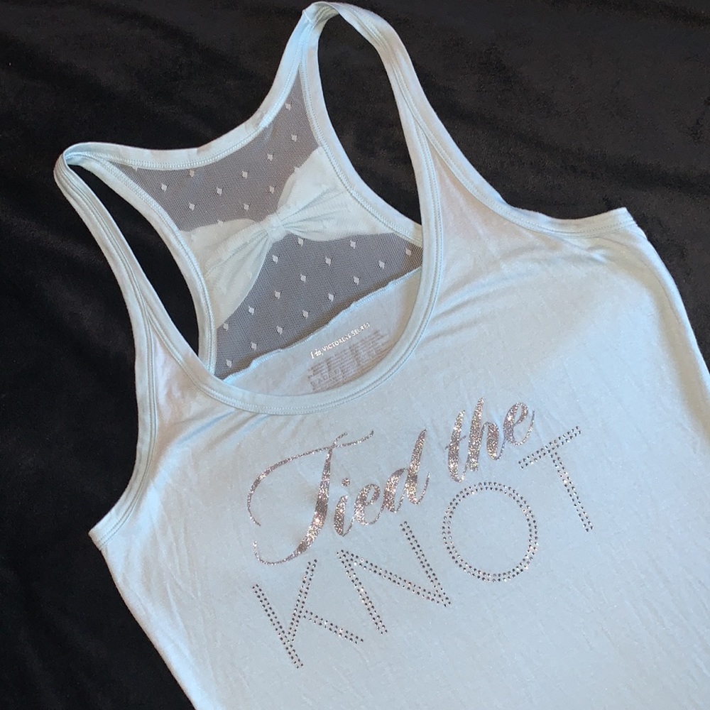 Victoria’s Secret Tied the Knot Tank — Large — I do Series - Picture 3 of 9